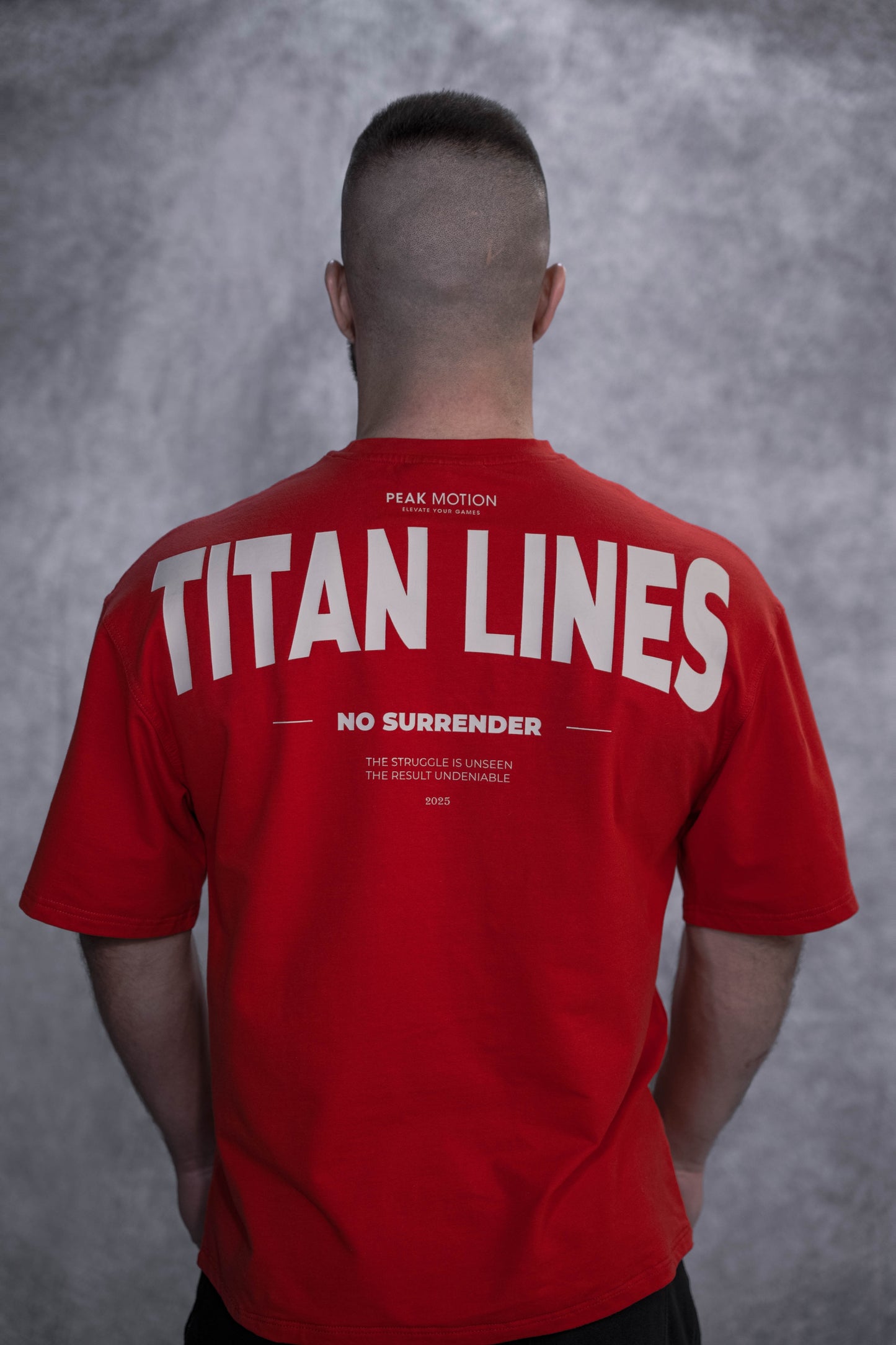 Oversized T-Shirt - Titan Lines